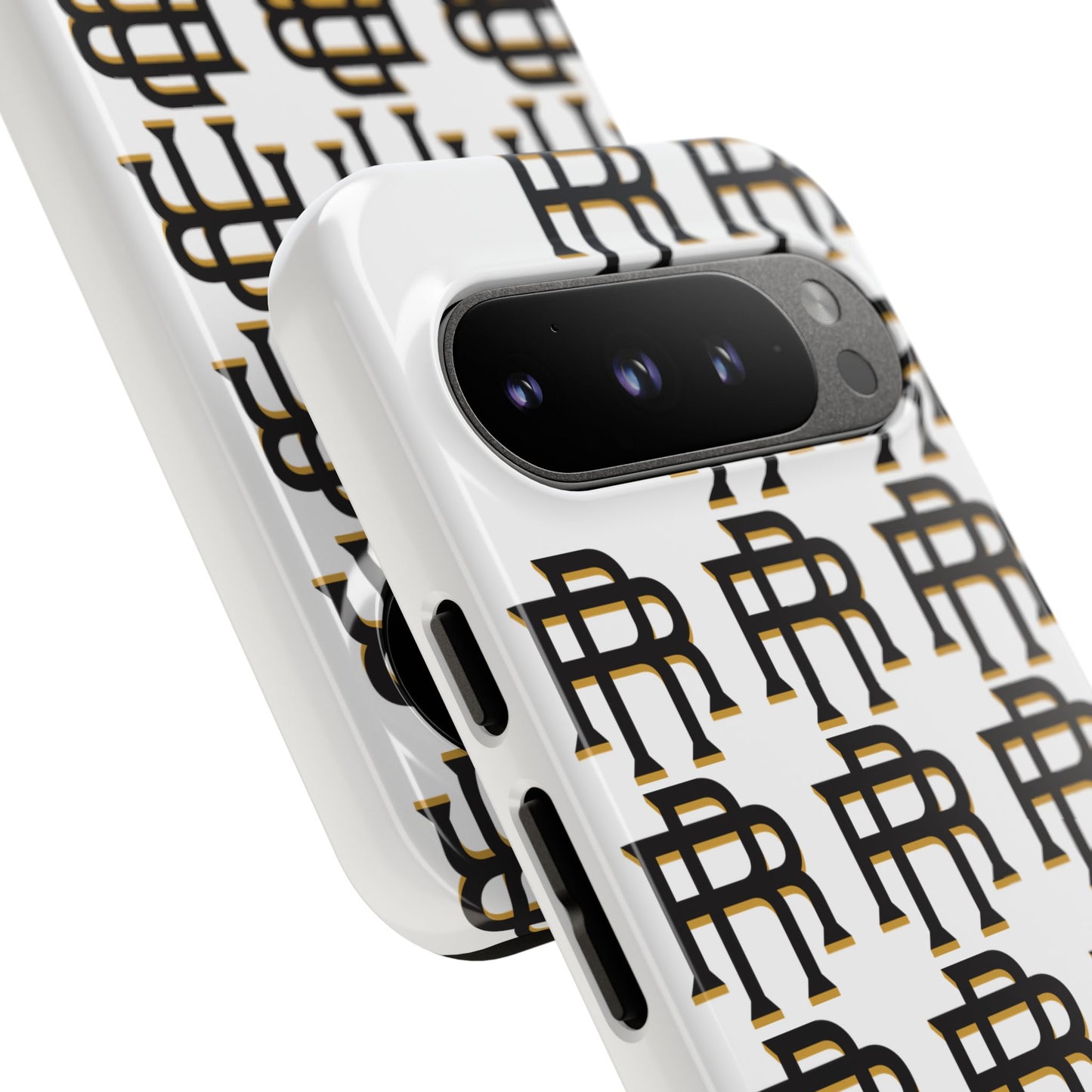 Rise & Roam RR Logo Tough Phone Case - White