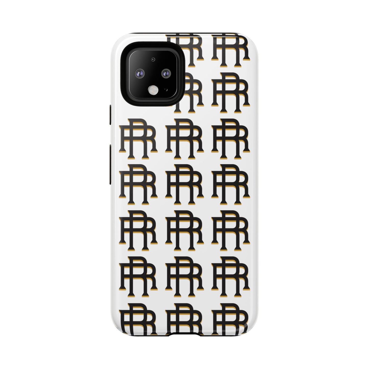 Rise & Roam RR Logo Tough Phone Case - White