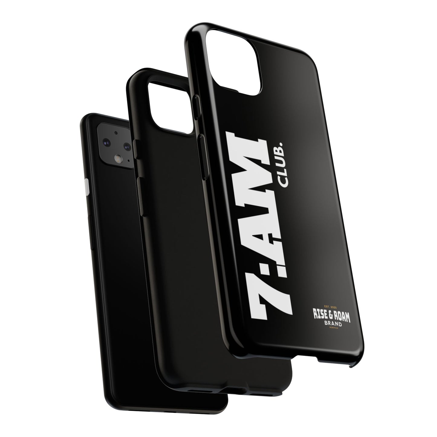7-AM Club - Rise & Roam Brand Movement - Bold Phone Case
