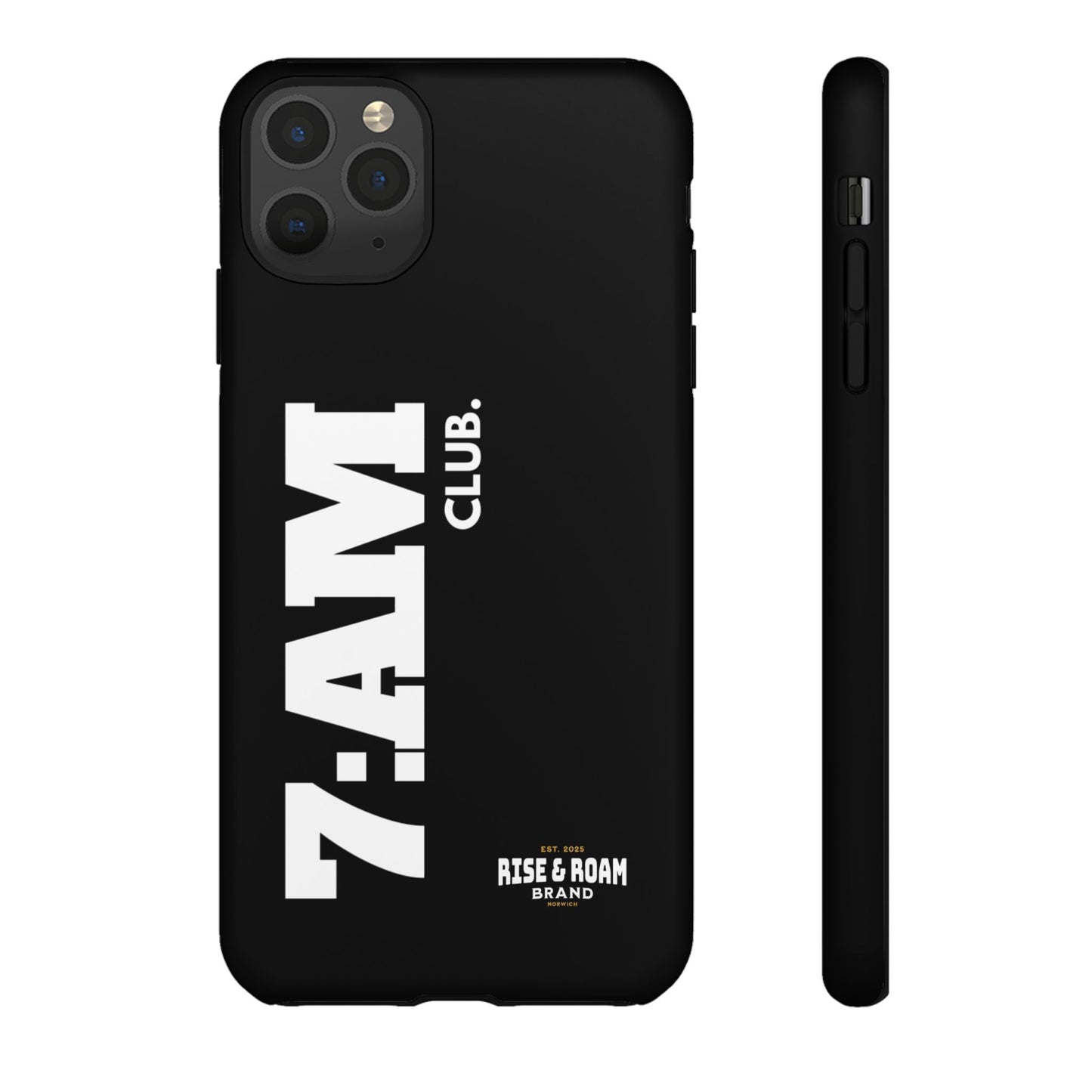 7-AM Club - Rise & Roam Brand Movement - Bold Phone Case