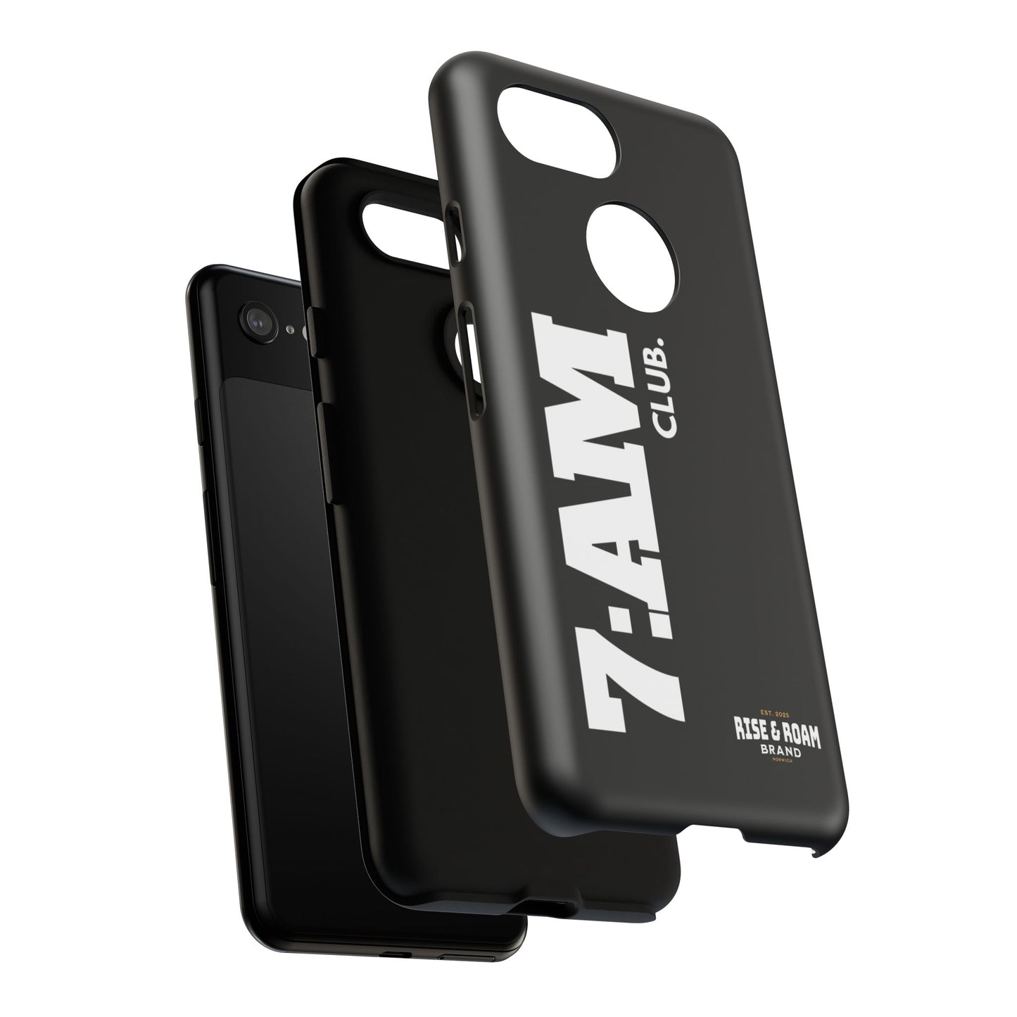 7-AM Club - Rise & Roam Brand Movement - Bold Phone Case