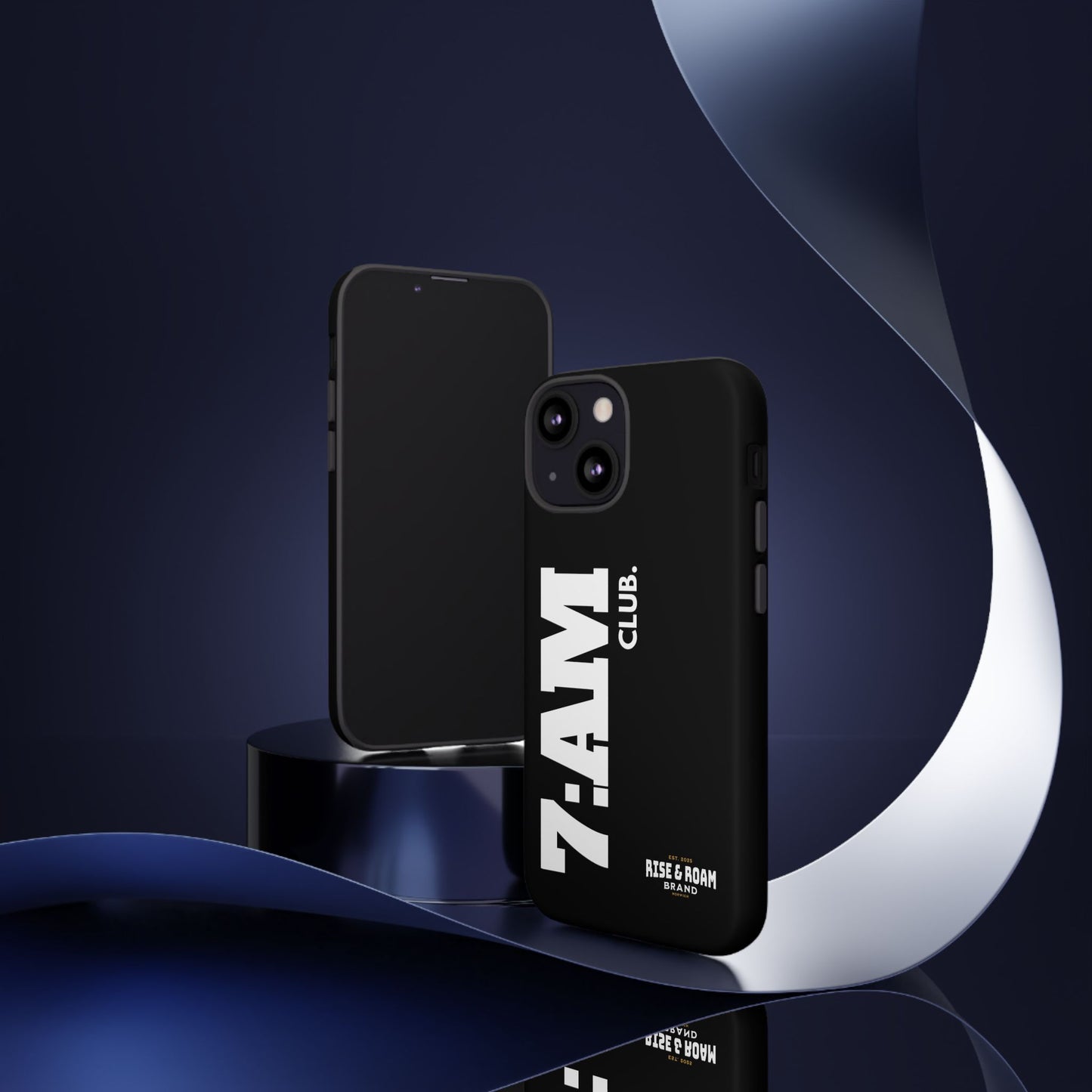 7-AM Club - Rise & Roam Brand Movement - Bold Phone Case