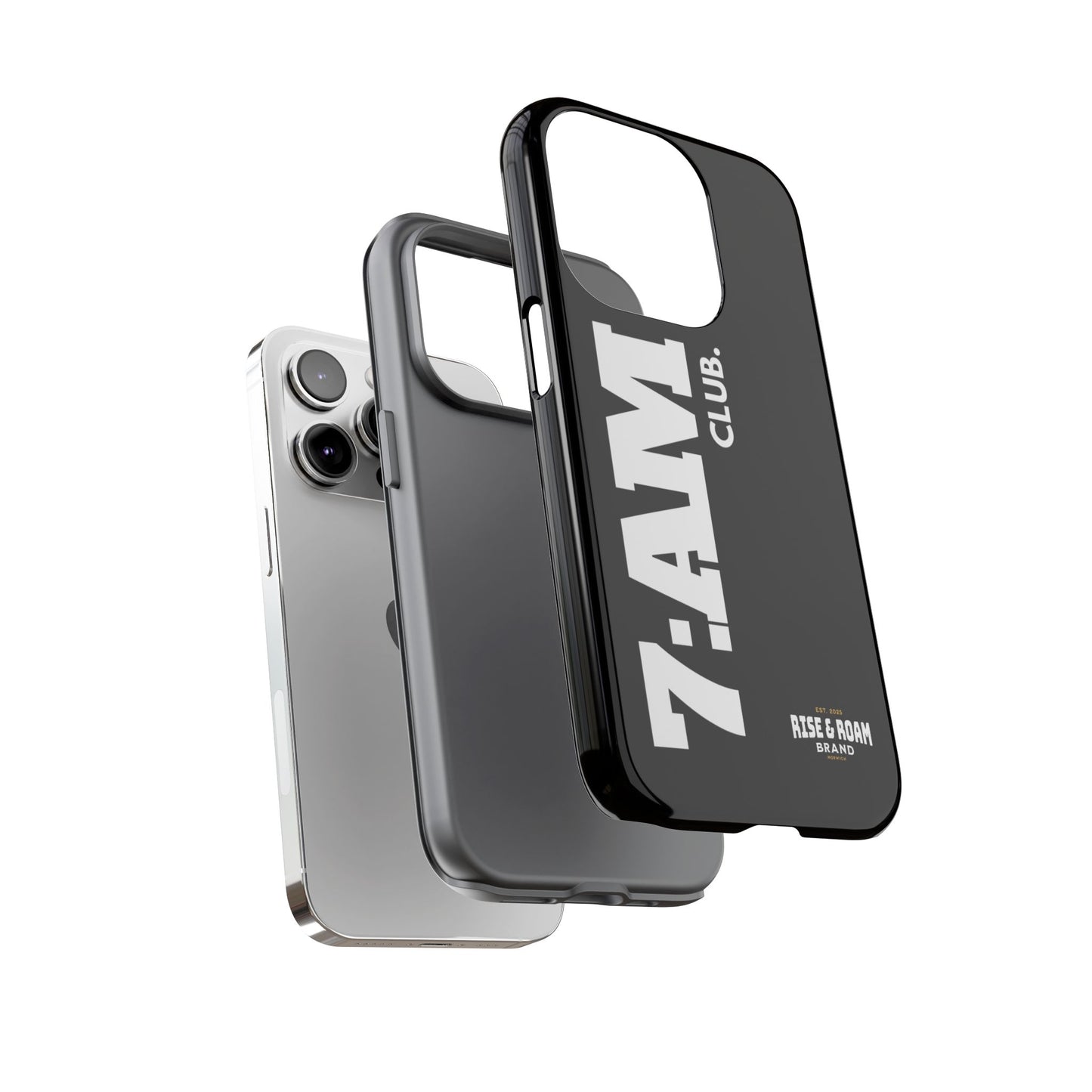 7-AM Club - Rise & Roam Brand Movement - Bold Phone Case
