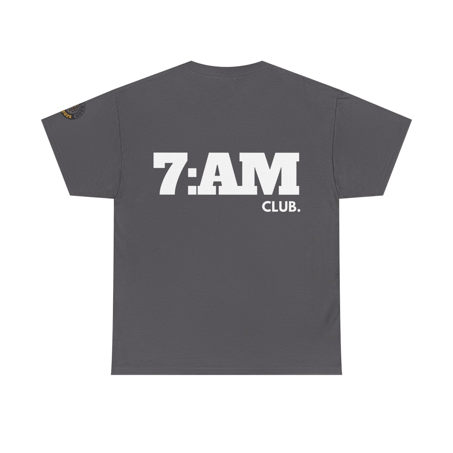 7am Club x Rise & Roam Brand Movement Tee.