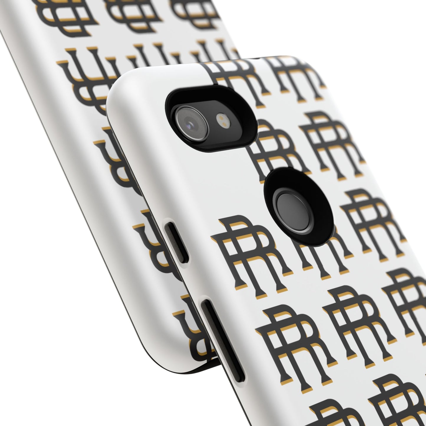 Rise & Roam RR Logo Tough Phone Case - White