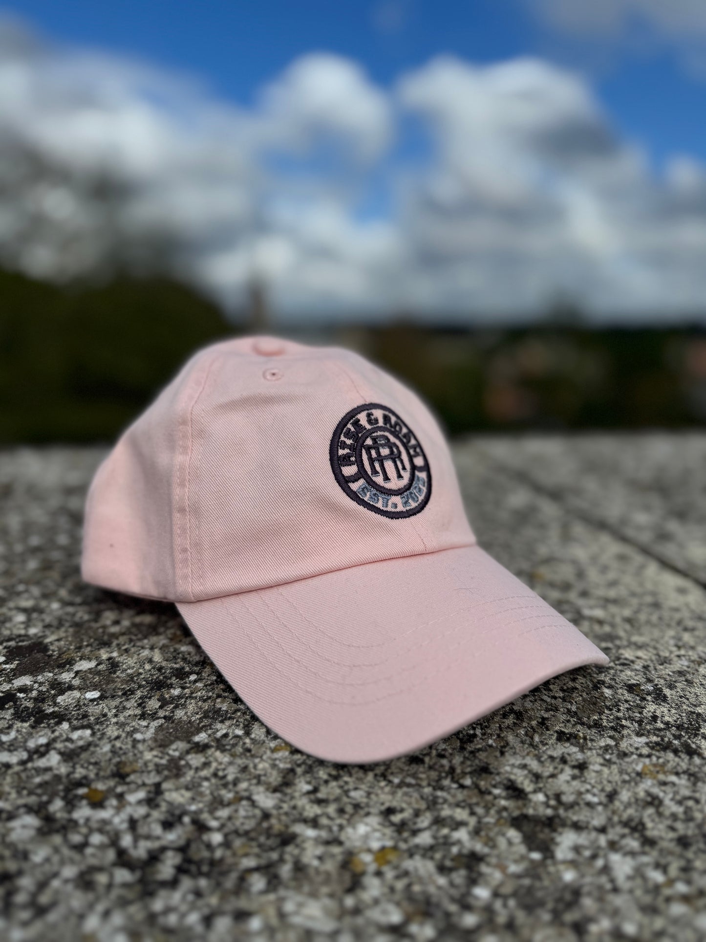 Rise & Roam Brand - Classic Logo Dad Caps.
