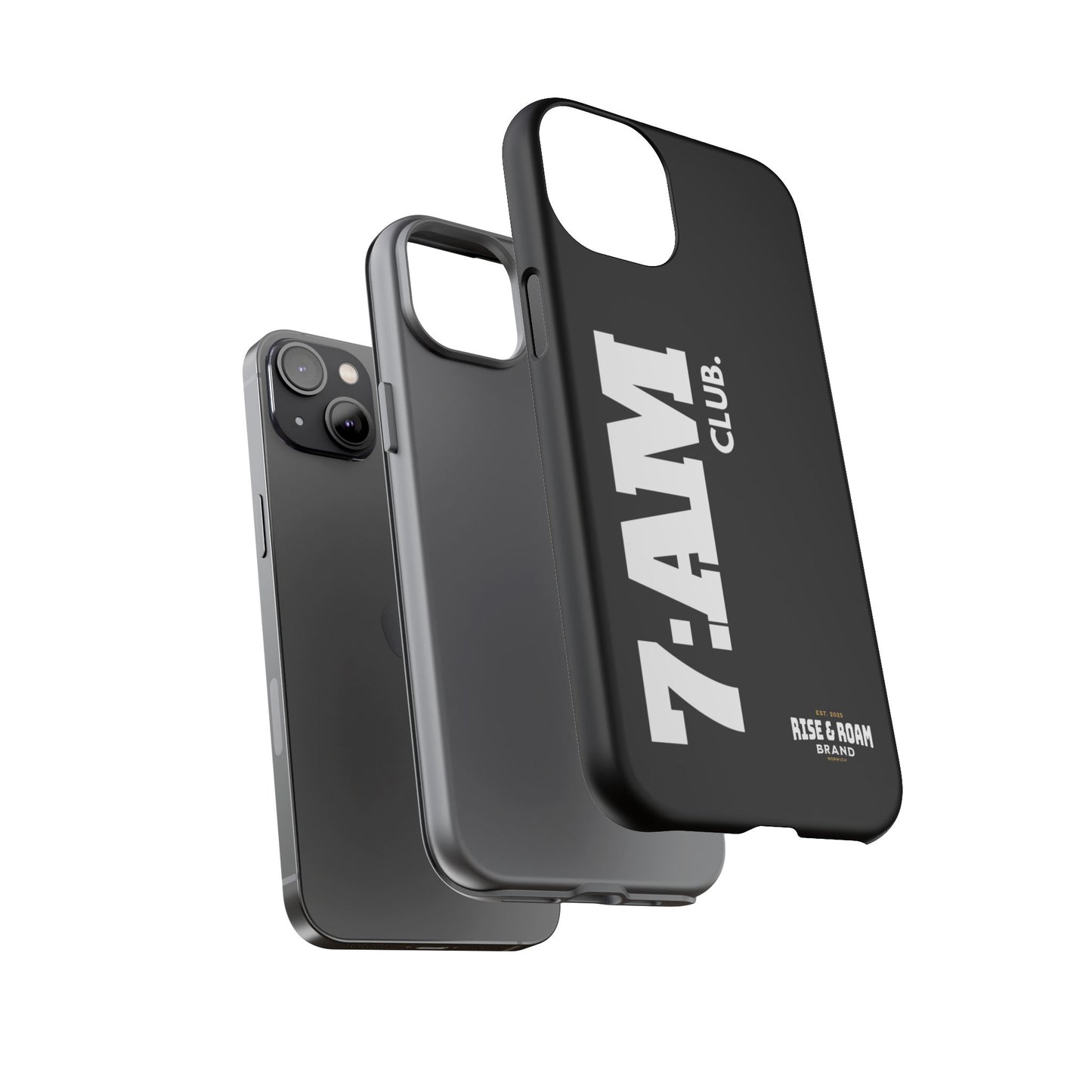 7-AM Club - Rise & Roam Brand Movement - Bold Phone Case