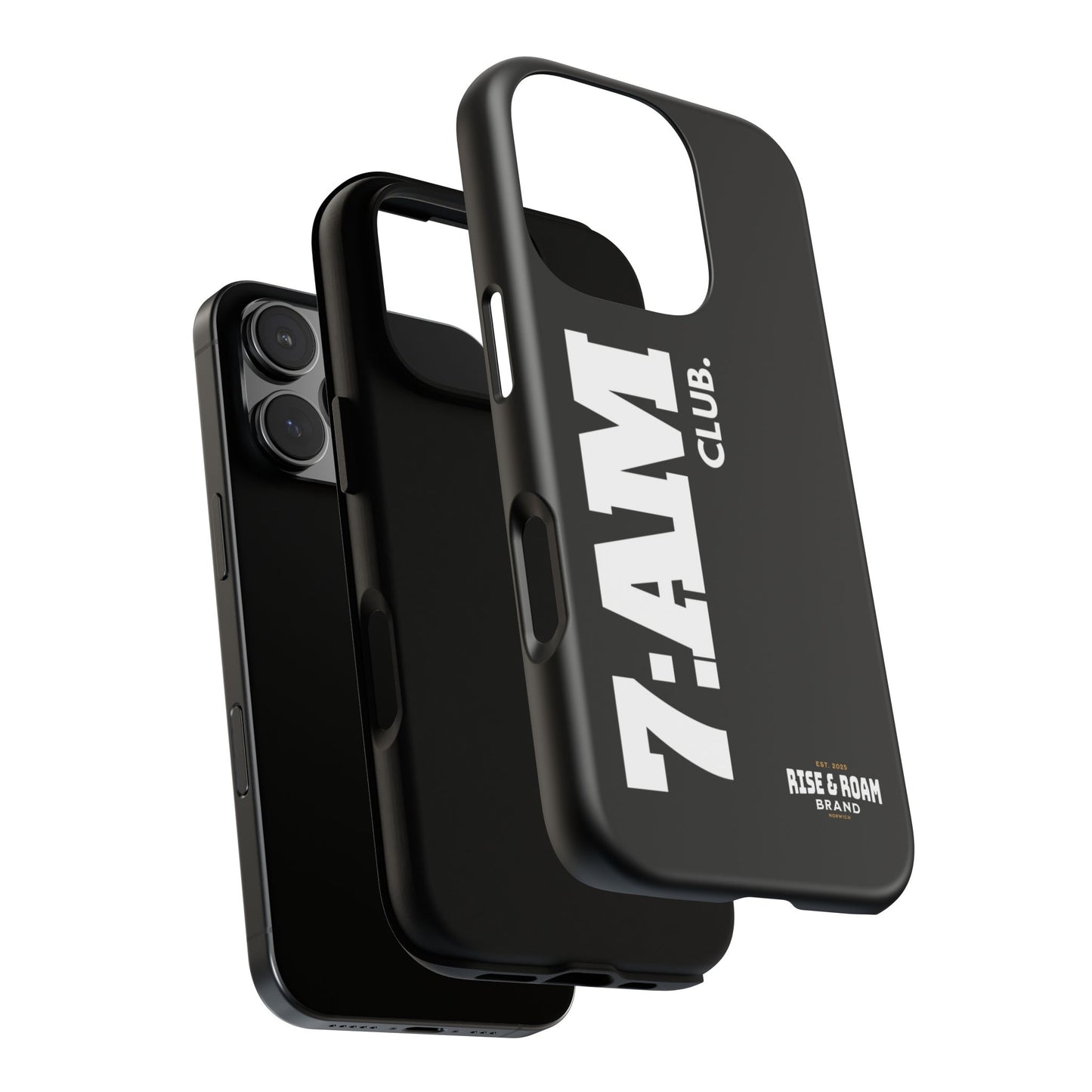 7-AM Club - Rise & Roam Brand Movement - Bold Phone Case