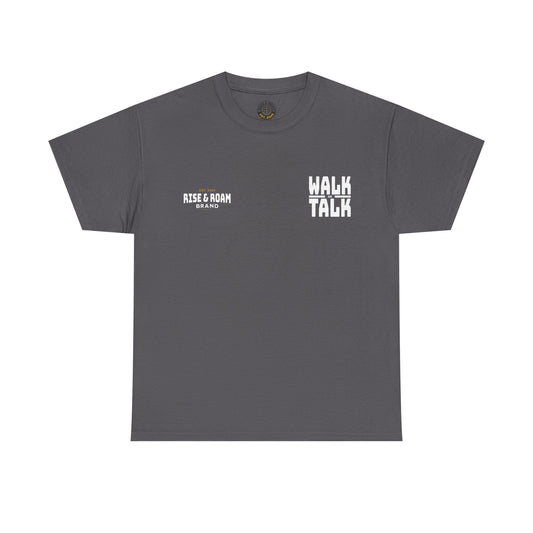 Rise & Roam Brand - MENS Walk and Talk Tee.