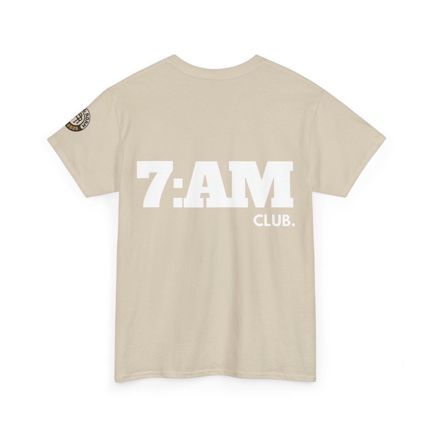 7am Club x Rise & Roam Brand Movement Tee.