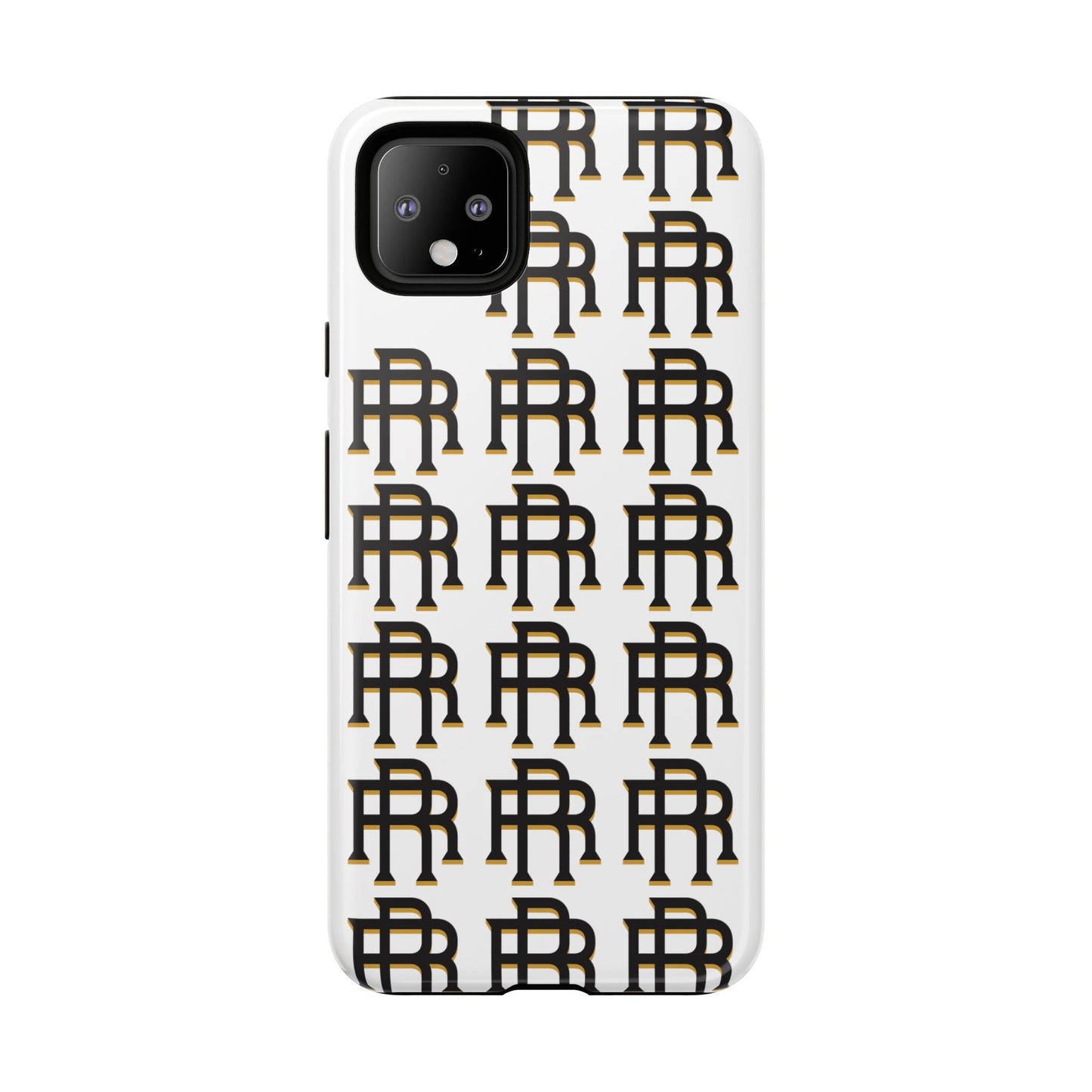 Rise & Roam RR Logo Tough Phone Case - White
