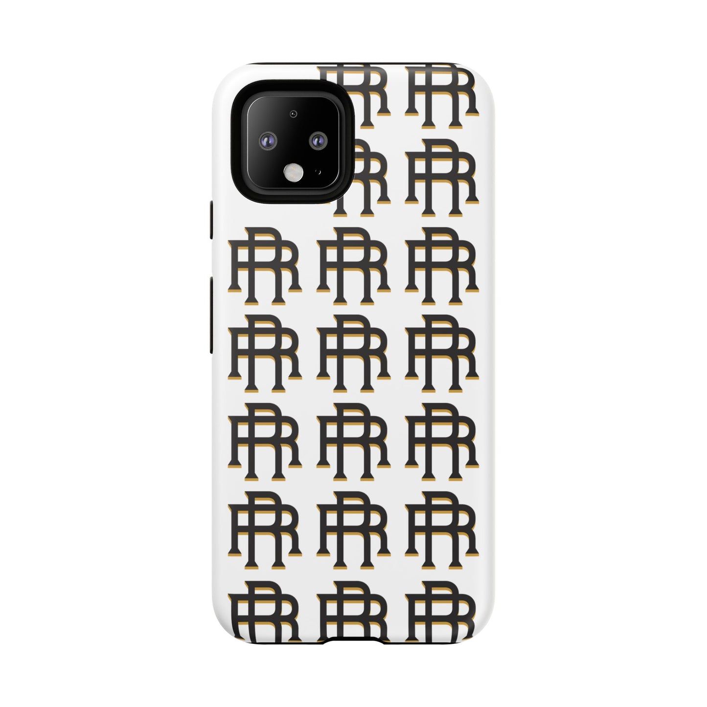 Rise & Roam RR Logo Tough Phone Case - White