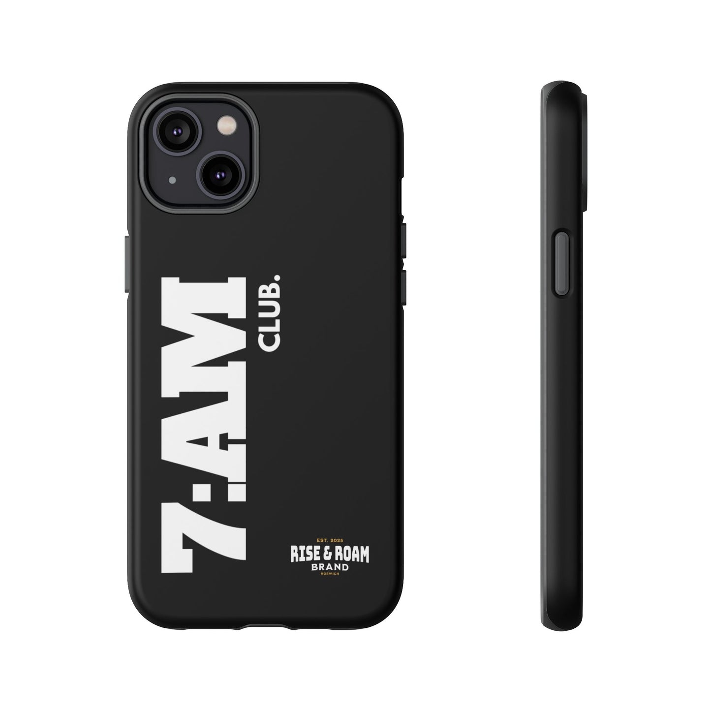 7-AM Club - Rise & Roam Brand Movement - Bold Phone Case