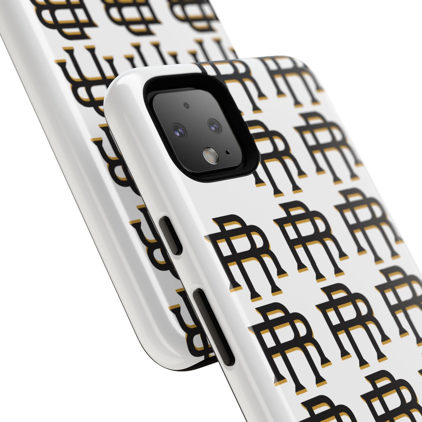 Rise & Roam RR Logo Tough Phone Case - White