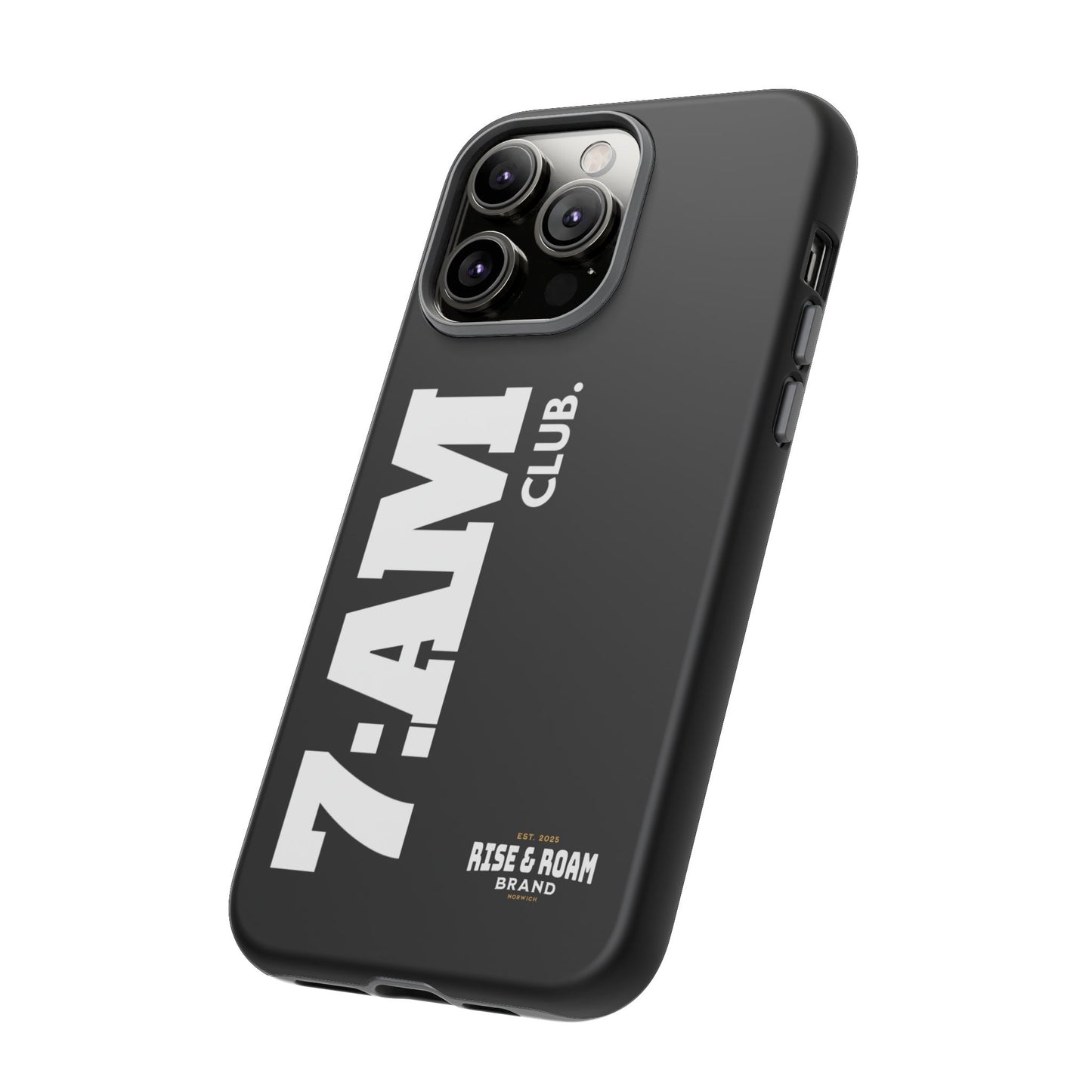 7-AM Club - Rise & Roam Brand Movement - Bold Phone Case