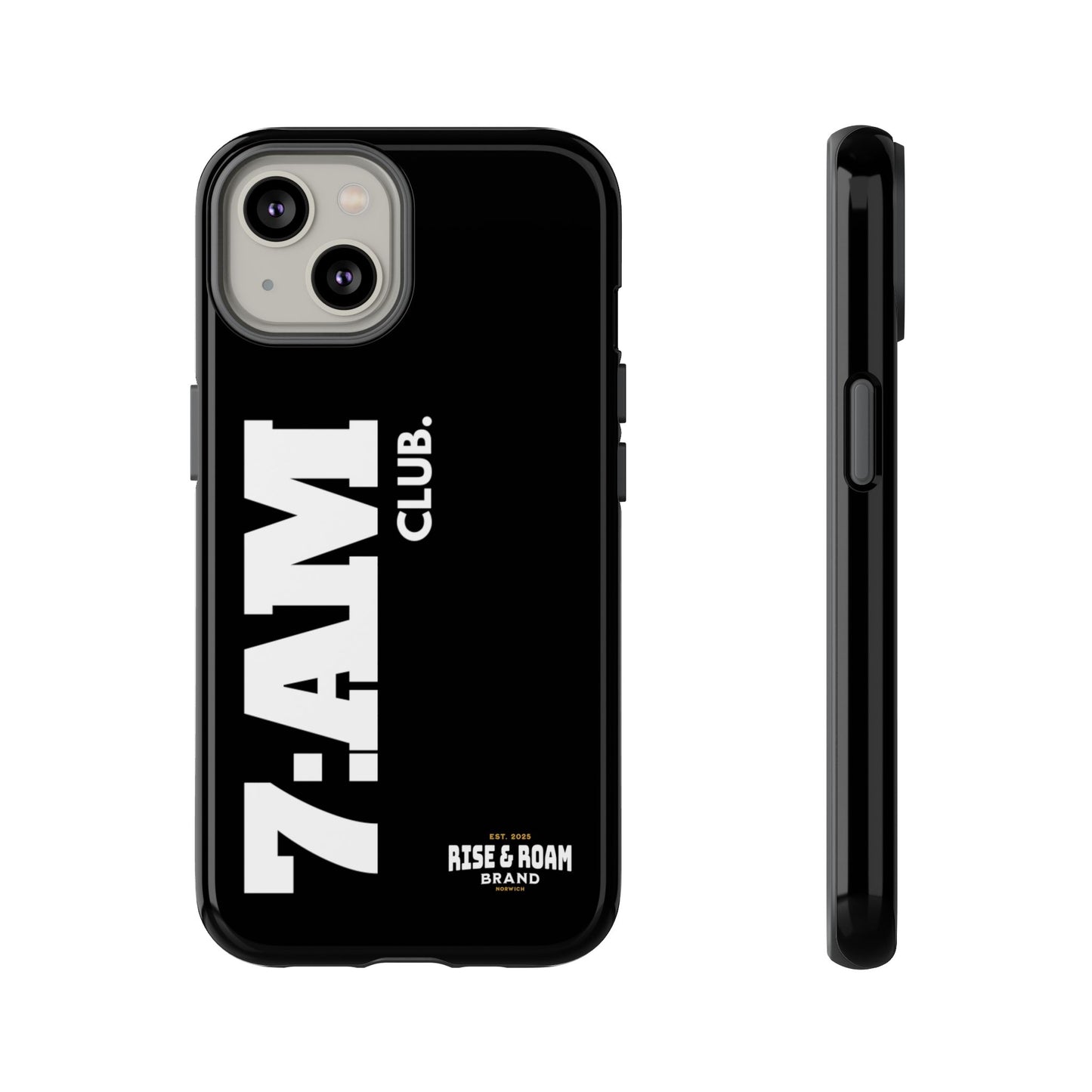7-AM Club - Rise & Roam Brand Movement - Bold Phone Case