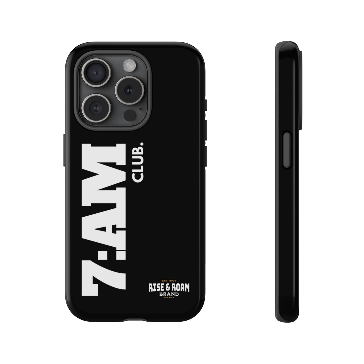 7-AM Club - Rise & Roam Brand Movement - Bold Phone Case