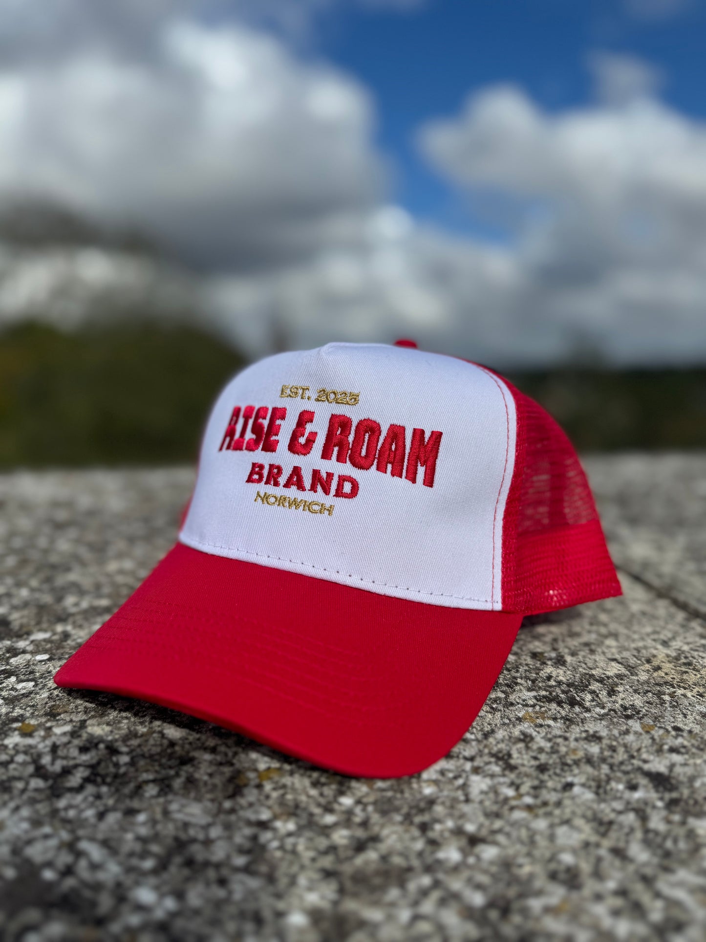 Rise & Ram Brand - Traditional Colour Trucker Caps