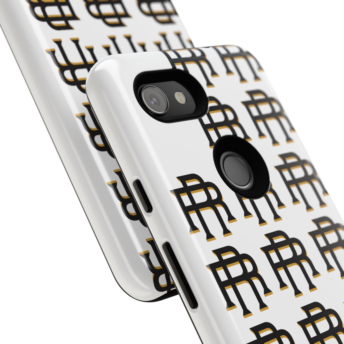 Rise & Roam RR Logo Tough Phone Case - White