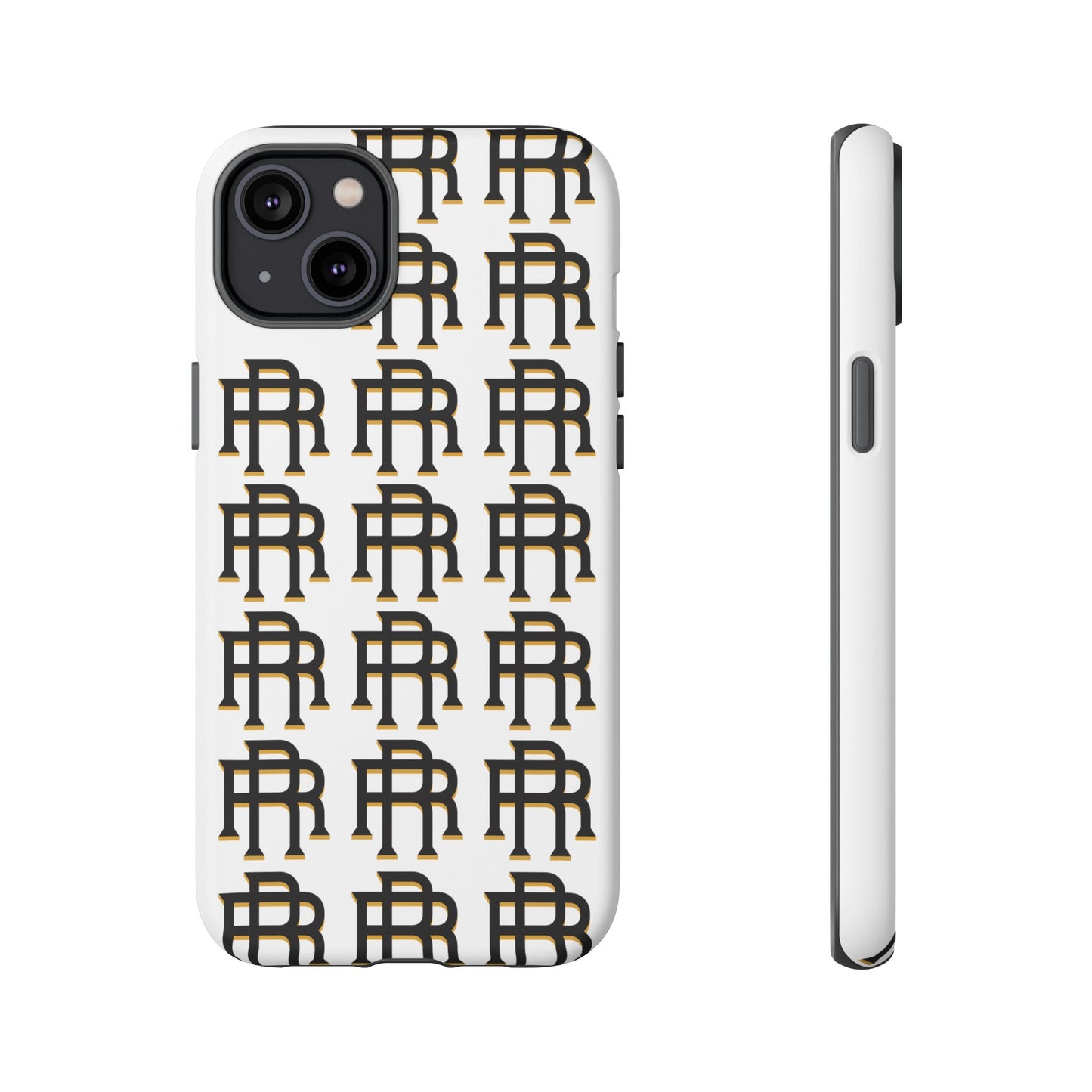 Rise & Roam RR Logo Tough Phone Case - White