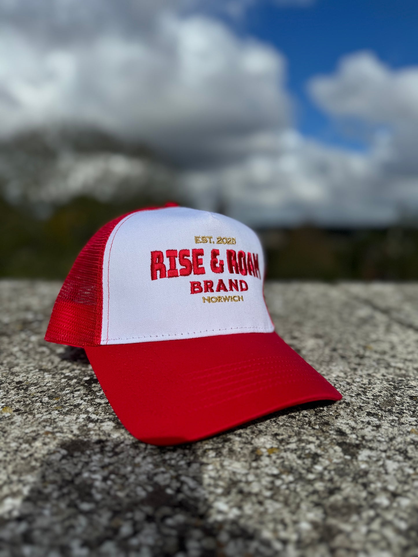 Rise & Ram Brand - Traditional Colour Trucker Caps