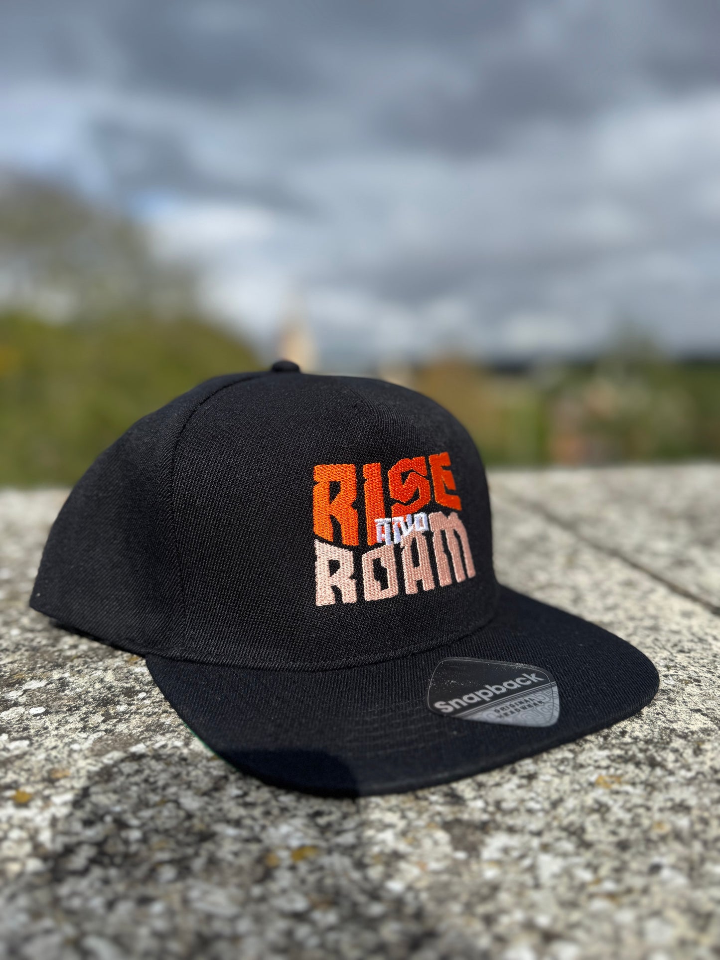 Rise & Roam Brand - Rise Above, Roam Freely Snap-Back Cap