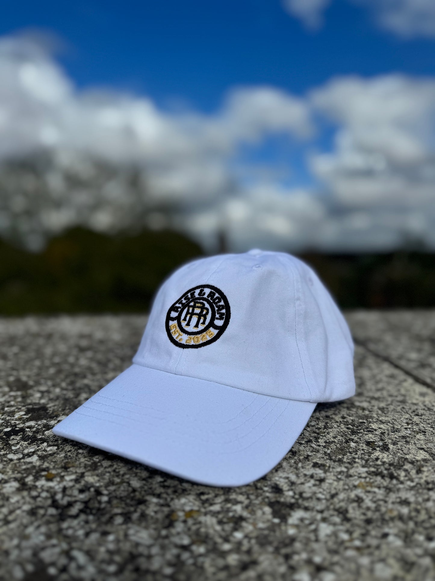 Rise & Roam Brand - Classic Logo Dad Caps.
