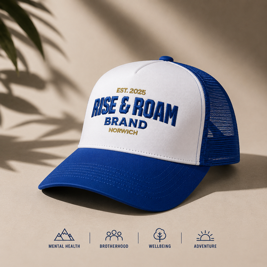 Rise & Ram Brand - Traditional Colour Trucker Caps